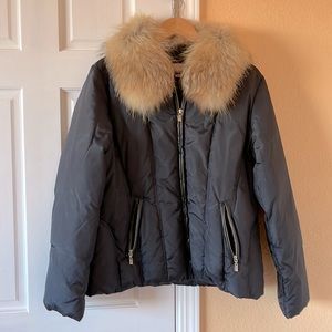 Michael Kors puffers coat with trim